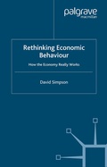 Cover: Rethinking Economic Behaviour - Palgrave Macmillan