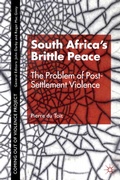 Cover: South Africa's Brittle Peace - Palgrave Macmillan