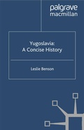 Cover: Yugoslavia - Palgrave Macmillan