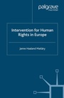 Cover: Intervention for Human Rights in Europe - Palgrave Macmillan