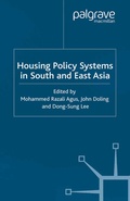 Cover: Housing Policy Systems in South and East Asia - Palgrave Macmillan
