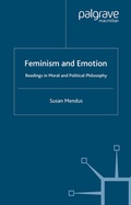 Cover: Feminism and Emotion - Palgrave Macmillan