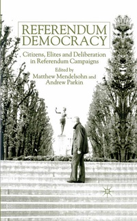 Enlarge image Cover: Referendum Democracy - Palgrave Macmillan