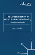 Cover: The Europeanization of British Environmental Policy - Palgrave Macmillan