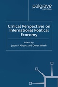 Cover: Critical Perspectives on International Political Economy - Palgrave Macmillan