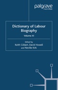 Cover: Dictionary of Labour Biography - Palgrave Macmillan