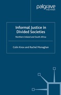 Cover: Informal Justice in Divided Societies - Palgrave Macmillan