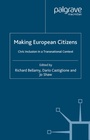 Cover: Making European Citizens - Palgrave Macmillan