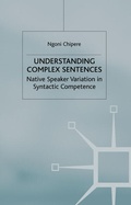 Cover: Understanding Complex Sentences - Palgrave Macmillan