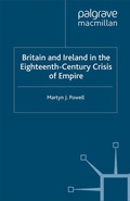 Cover: Britain and Ireland in the Eighteenth-Century Crisis of Empire - Palgrave Macmillan