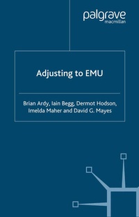 Enlarge image Cover: Adjusting to EMU - Palgrave Macmillan