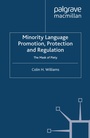 Cover: Minority Language Promotion, Protection and Regulation - Palgrave Macmillan