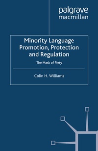 Enlarge image Cover: Minority Language Promotion, Protection and Regulation - Palgrave Macmillan