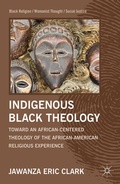 Cover: Indigenous Black Theology - Palgrave MacMillan