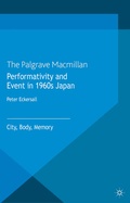 Cover: Performativity and Event in 1960s Japan - Palgrave Macmillan