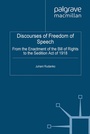 Cover: Discourses of Freedom of Speech - Palgrave Macmillan