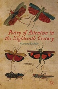 Cover: Poetry of Attention in the Eighteenth Century - Palgrave MacMillan