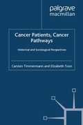 Cover: Cancer Patients, Cancer Pathways - Palgrave Macmillan