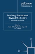 Cover: Teaching Shakespeare Beyond the Centre - Palgrave Macmillan
