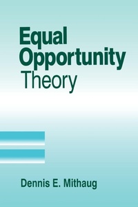 Enlarge image Cover: Equal Opportunity Theory - SAGE Publications Inc