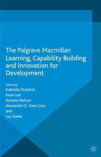 Enlarge image Cover: Learning, Capability Building and Innovation for Development - Palgrave Macmillan