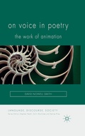 Cover: On Voice in Poetry - Palgrave Macmillan