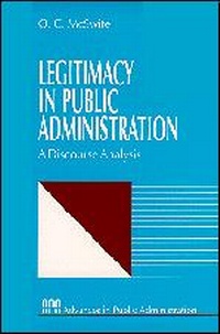 Enlarge image Cover: Legitimacy in Public Administration - SAGE Publications Inc