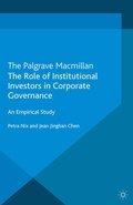 Cover: The Role of Institutional Investors in Corporate Governance - Palgrave Macmillan