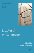Cover: J. L. Austin on Language - Palgrave Macmillan