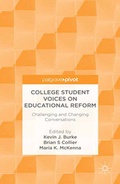 Cover: College Student Voices on Educational Reform - Palgrave Pivot