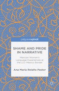 Cover: Shame and Pride in Narrative - Palgrave Pivot