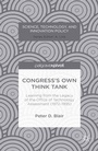 Cover: Congress's Own Think Tank - Palgrave Pivot