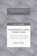 Cover: Congress's Own Think Tank - Palgrave Pivot
