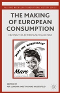 Cover: The Making of European Consumption - Palgrave Macmillan