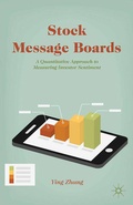 Cover: Stock Message Boards - Palgrave MacMillan