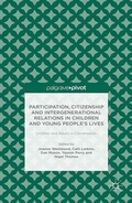 Cover: Participation, Citizenship and Intergenerational Relations in Children and Young People's Lives - Palgrave Pivot