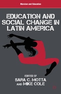 Cover: Education and Social Change in Latin America - Palgrave MacMillan