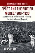 Cover: Sport and the British World, 1900-1930 - Palgrave Macmillan