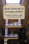 Cover: From Literature to Cultural Literacy - Palgrave Macmillan