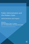Cover: Public Administration and the Modern State - Palgrave Macmillan