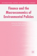 Cover: Finance and the Macroeconomics of Environmental Policies - Palgrave Macmillan
