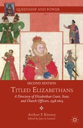 Cover: Titled Elizabethans - Palgrave MacMillan