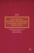 Cover: Value Creation, Reporting, and Signaling for Human Capital and Human Assets - Palgrave MacMillan