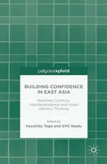 Cover: Building Confidence in East Asia - Palgrave Pivot