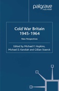 Cover: Cold War Britain - Palgrave Macmillan