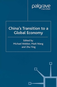 Enlarge image Cover: China's Transition to a Global Economy - Palgrave Macmillan