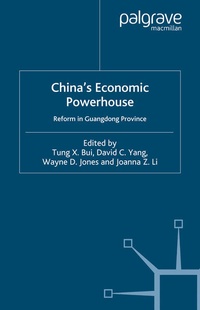 Enlarge image Cover: China's Economic Powerhouse - Palgrave Macmillan