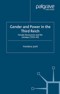 Cover: Gender and Power in the Third Reich - Palgrave Macmillan