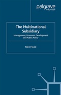 Cover: The Multinational Subsidiary - Palgrave Macmillan
