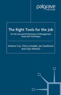 Cover: The Right Tools for the Job - Palgrave Macmillan